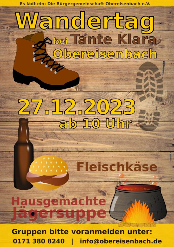 Wandertag bei Tante Klara Obereisenbach